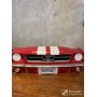 Işıklı Mustang Duvar Obje Araba  Kırmızı Beyaz