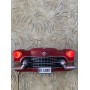 Isıklı Cadillac Duvar Obje Araba, Kırmızı