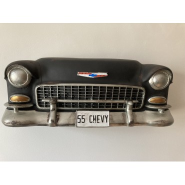 Chevy Duvar Obje Araba,Biblo Siyah
