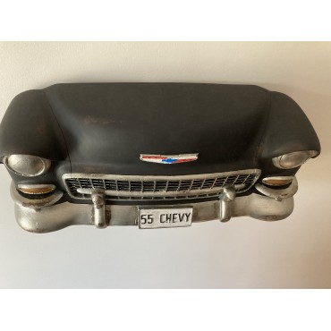 Chevy Duvar Obje Araba,Biblo Siyah