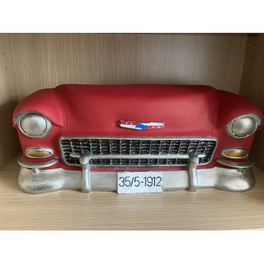 Chevy Duvar Obje Araba,Biblo Kırmızı