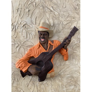 Gitar Çalan Adam Müzisyen,Turunç
