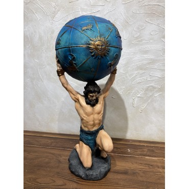 Atlas , Dünyayı Taşıyan Adam Mavi