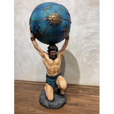 Atlas , Dünyayı Taşıyan Adam Mavi