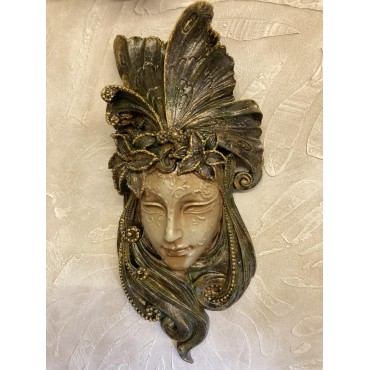 Mask Maskeli Çingene Melek Polyester Obje