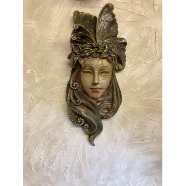 Mask Maskeli Çingene Melek Polyester Obje