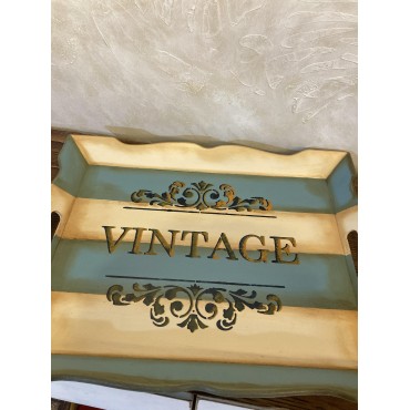 Tepsi vintage Yaprak 
