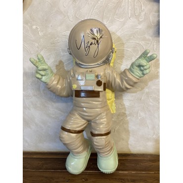 Astronot Duvar Biblo, Uzay