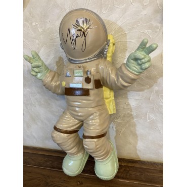 Astronot Duvar Biblo, Uzay