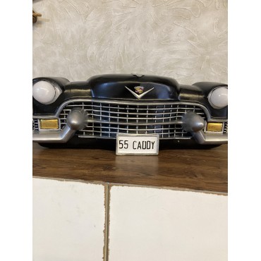 Işıklı Cadillac Duvar Obje Araba Siyah
