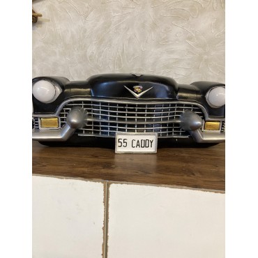 Işıklı Cadillac Duvar Obje Araba Siyah