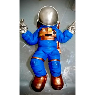 Astronot Duvar Biblo